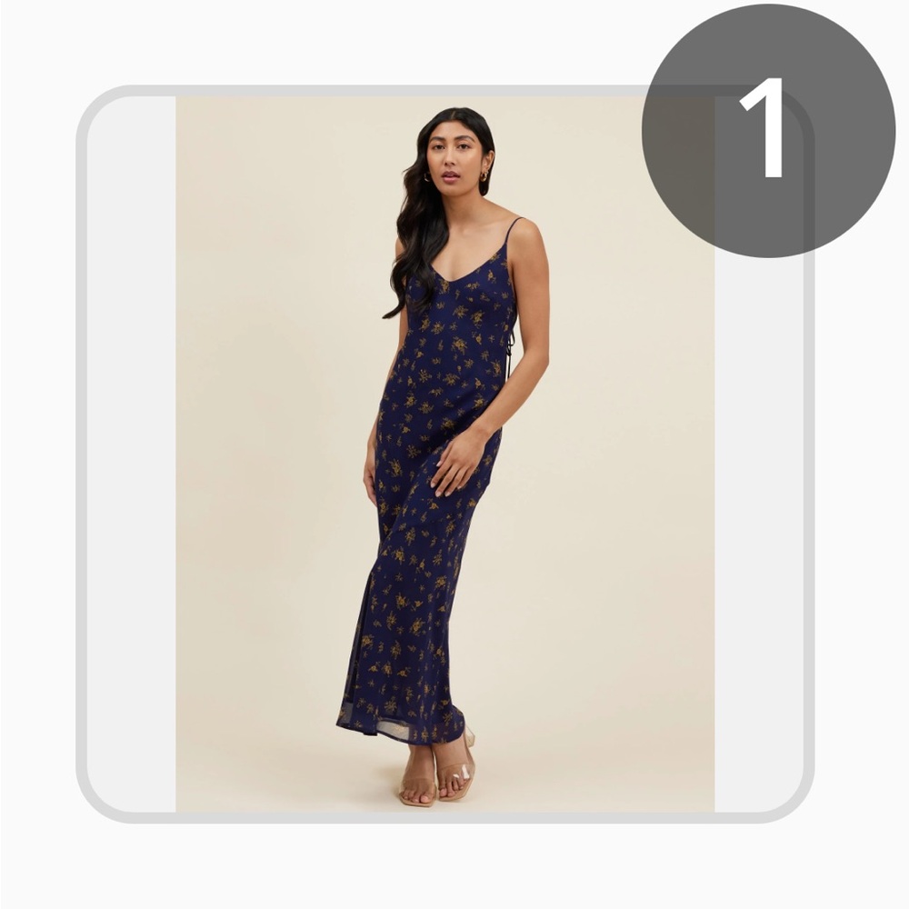 Bailey Dress in Antique Navy